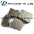 Segment de diamant Arix Sandwich en couches pour la coupe de pierre abrasive